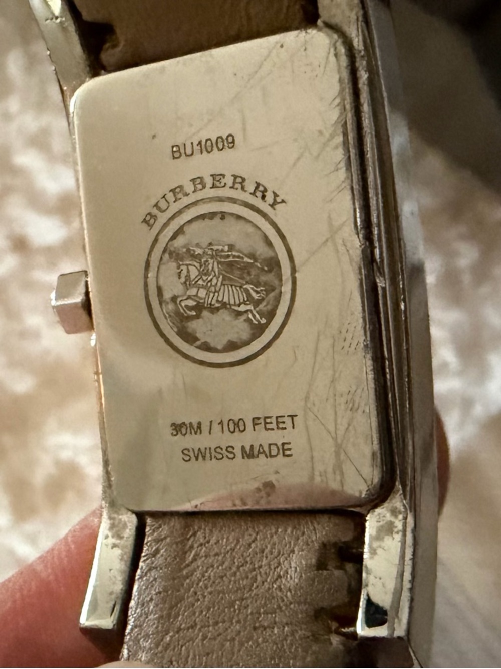 Burberry ladies watch. Nova Check band model Bu1009 - Picture 4 of 5